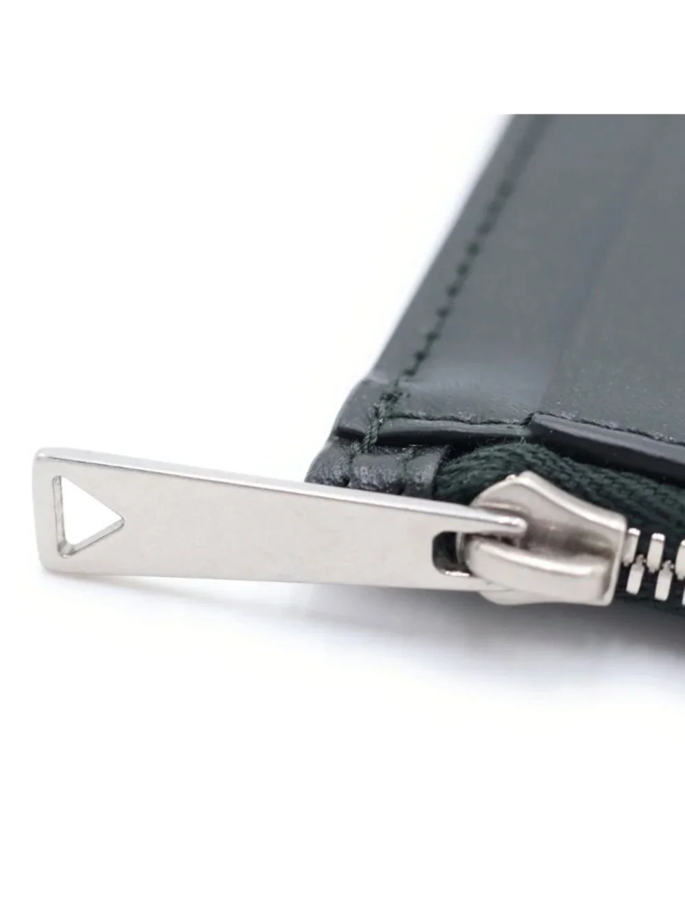 Bottega Veneta Maxi Intrecciato Fragment Case Coin Charcoal